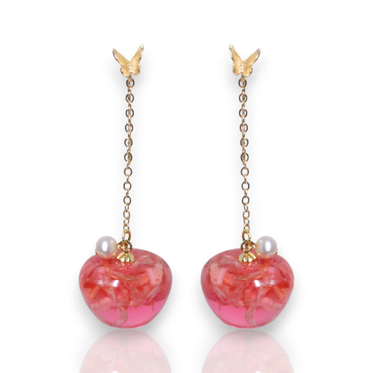 Glacé Cherry Earrings by NINEMOO – detail view