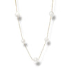 Gold Luminous Pearl Necklace by NINEMOO – product image