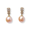 Golden Glow Baroque Pearl Earrings by NINEMOO – product image