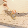 Golden Glow Baroque Pearl Ring by NINEMOO – product view 5