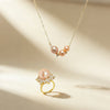 Golden Glow Pearl Ring by NINEMOO – product view 6