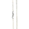 Graceful Pearl Weave Long Necklace by NINEMOO – product view 5