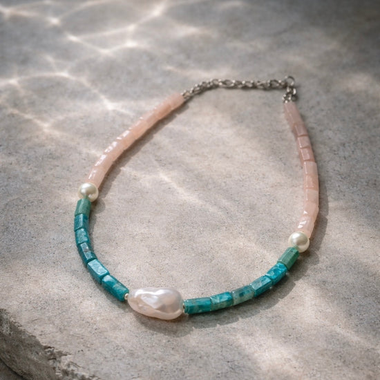 Harmonia Baroque Pearl Necklace by NINEMOO – alternate view