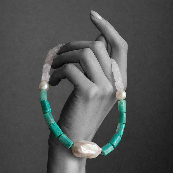 Harmonia Baroque Pearl Necklace by NINEMOO – product view 5