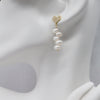 Heartfelt Pearl String Earrings by NINEMOO – alternate view