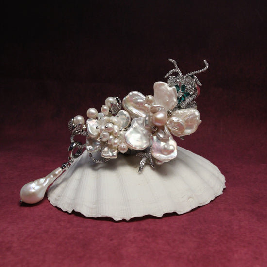 Imperial Baroque Bloom Brooch by NINEMOO – alternate view
