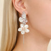 Imperial Baroque Bloom Earrings by NINEMOO – detail view