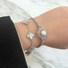 Fleur de Givre Adjustable Bracelet by NINEMOO – detail view