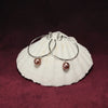 Velours Nocturne Pearl Clip Earrings by NINEMOO – product view 4