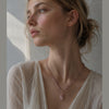 Moonblush Baroque Pearl Necklace by NINEMOO – detail view