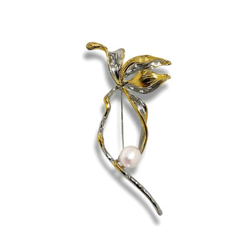 Lilium Paradox Brooch by NINEMOO – product image