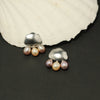 London Drizzle Pearl Earrings by NINEMOO – alternate view