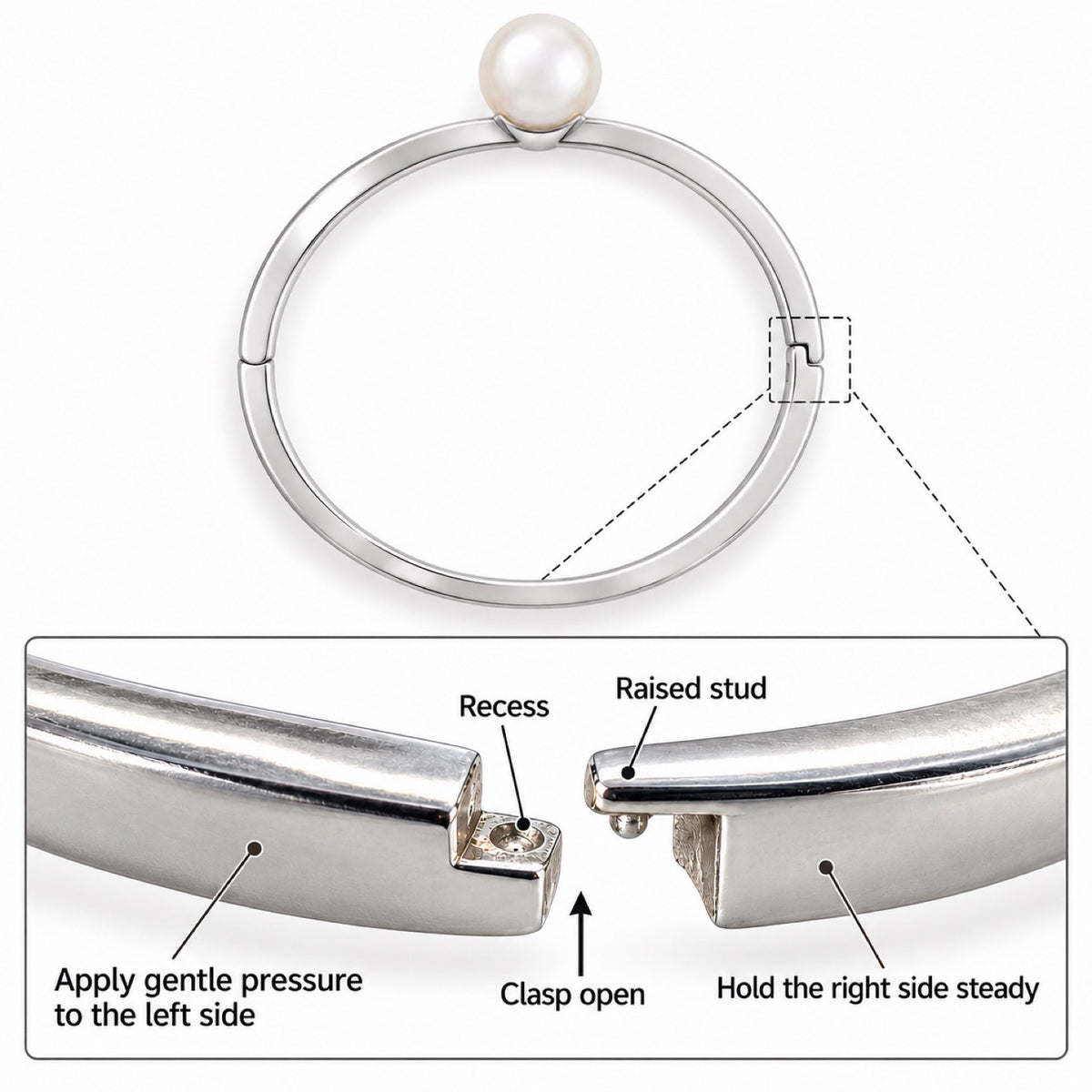 lueur rosee clasp guide