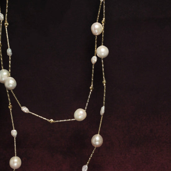 Luna Cascade Necklace by NINEMOO – product view 4