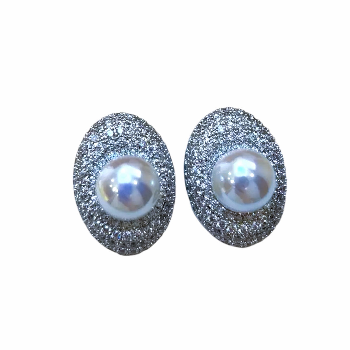 Luna Halo Pearl Ring by NINEMOO – product view 6