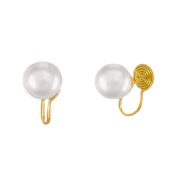 Lunar Pearl Clip Earrings by NINEMOO – product image