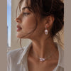 Lune Mauve Pearl Necklace by NINEMOO – detail view