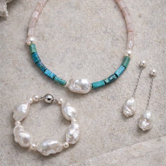 Baroque Pearl Bracelet by NINEMOO – alternate view