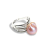 Mauve Tide Pearl Ring by NINEMOO – product image