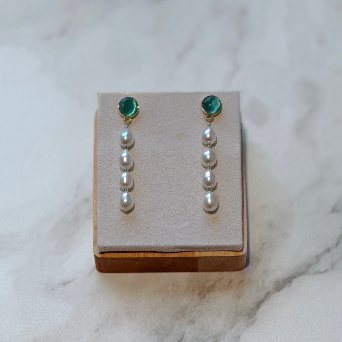Mermaid Tears Earrings by NINEMOO – product view 4