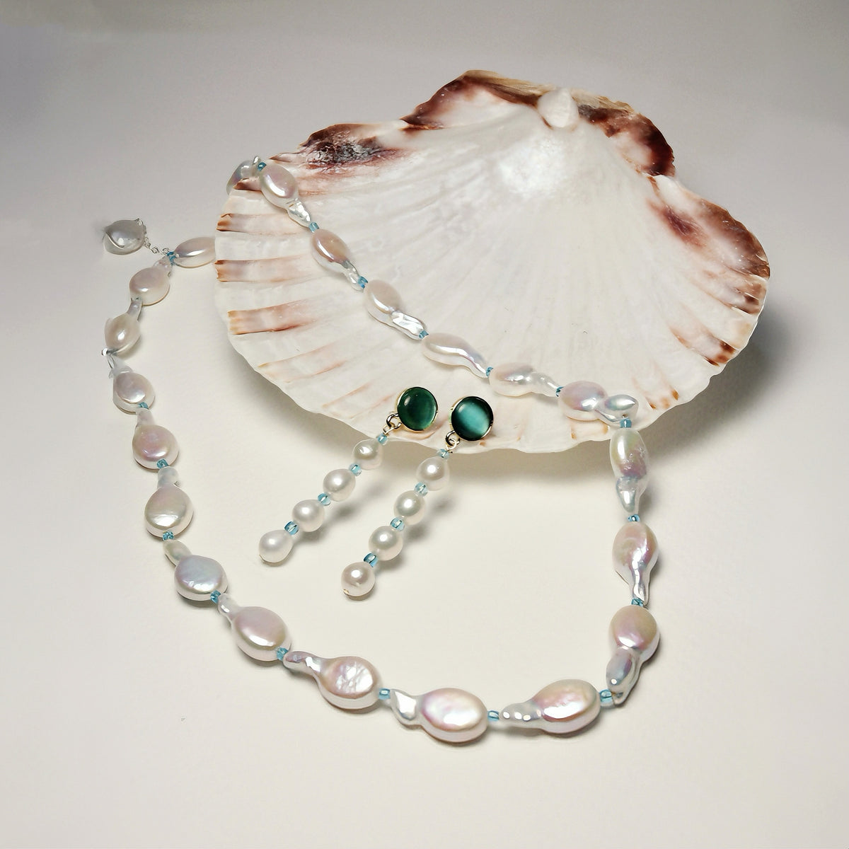 Mermaid Tears Earrings by NINEMOO – product view 5