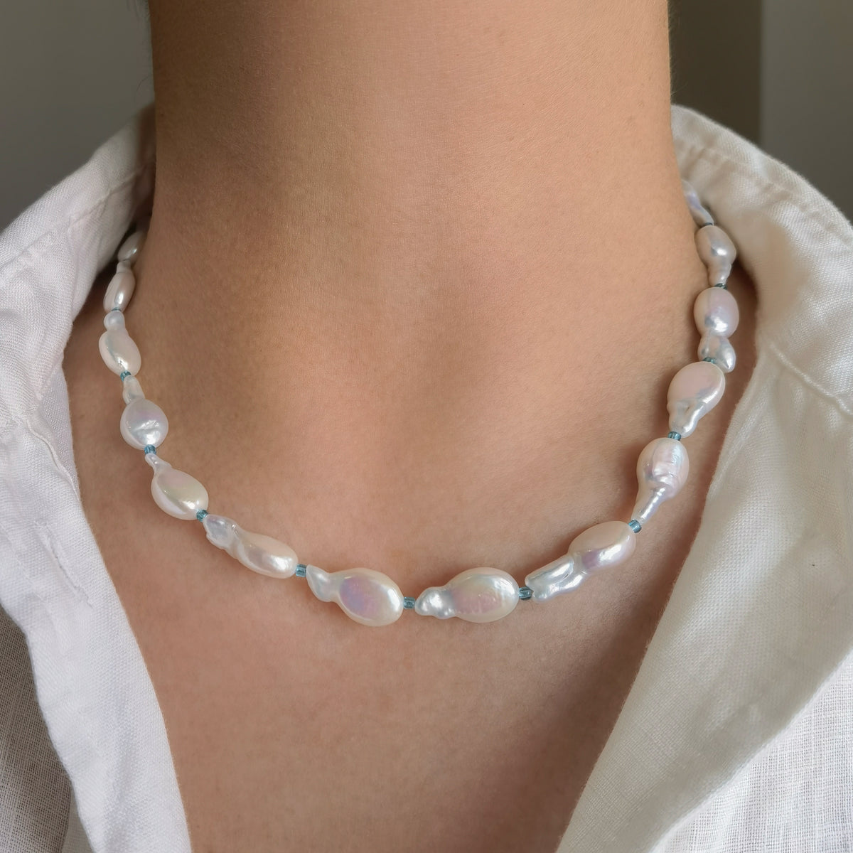 Mermaid Tears Necklace by NINEMOO – alternate view