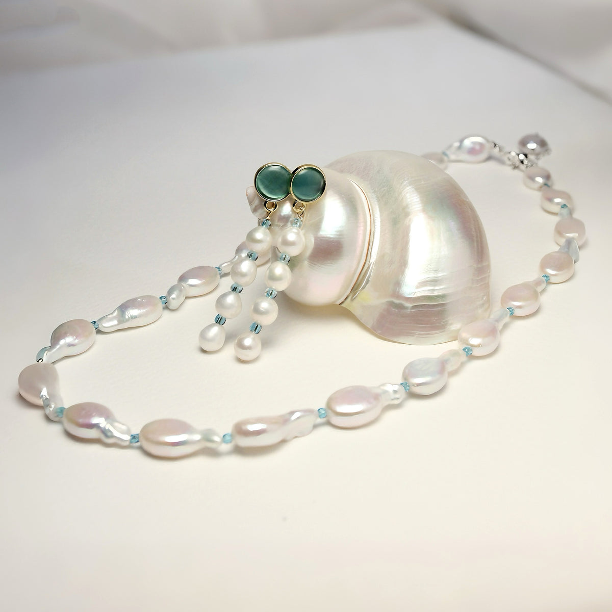 Mermaid Tears Necklace by NINEMOO – product view 7