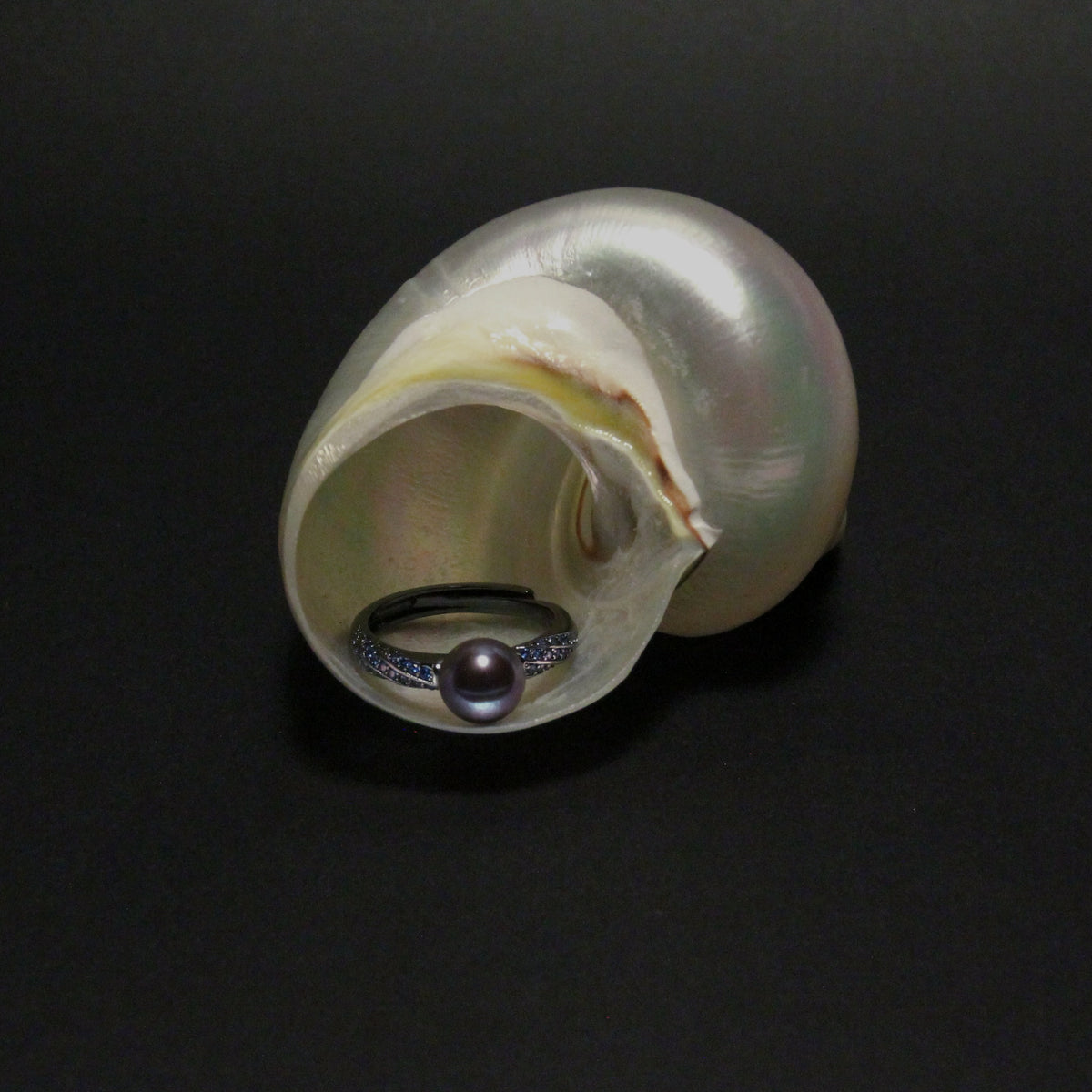 Midnight Orbit Ring by NINEMOO – detail view