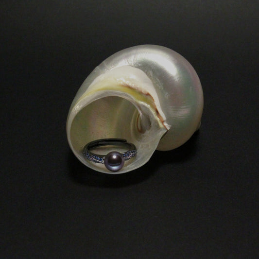 Midnight Orbit Ring by NINEMOO – detail view