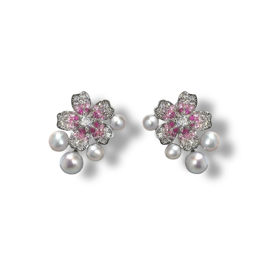 Moon Petal Earrings by NINEMOO – product image