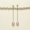 Opera Rose Pearl Earrings by NINEMOO – product image