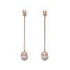 Opera Rose Pearl Earrings by NINEMOO – product view 4