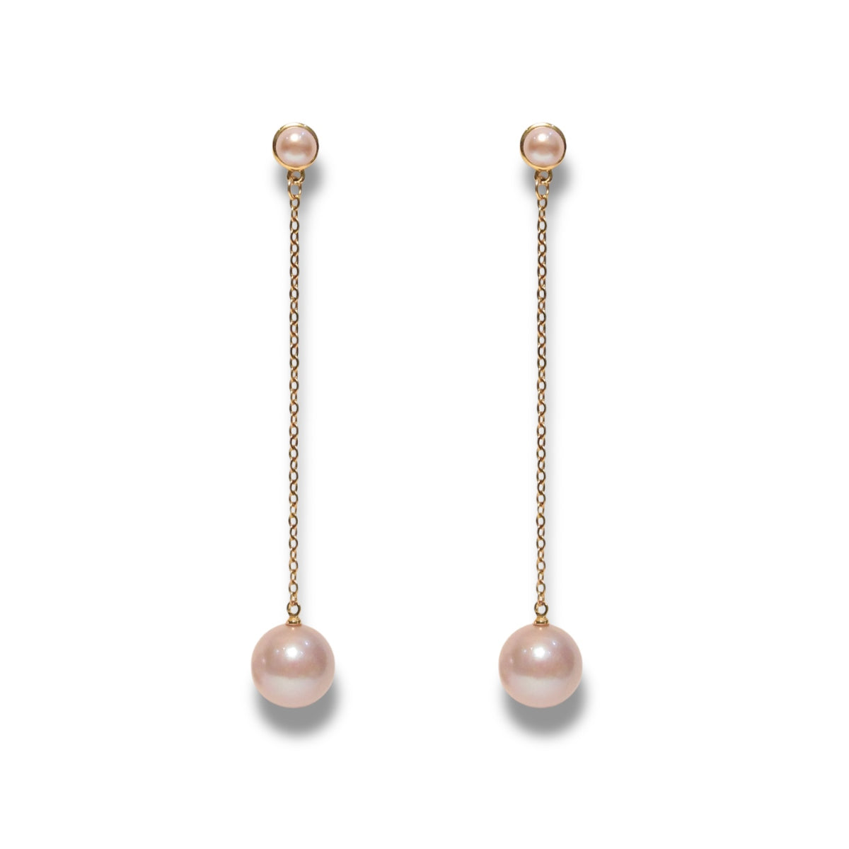 Opera Rose Pearl Earrings by NINEMOO – product view 4