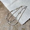 Pearl Blossom Duo Necklace by NINEMOO – alternate view