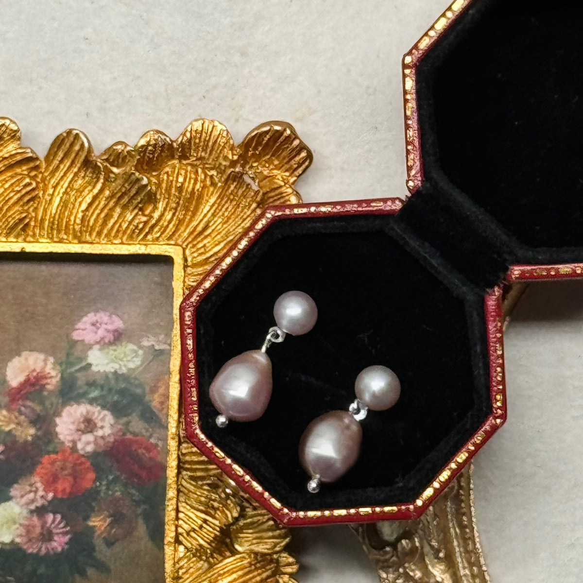 Perled Equilibre Earrings by NINEMOO – alternate view