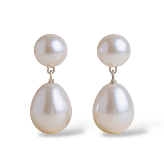 Perled Equilibre Earrings by NINEMOO – product view 4