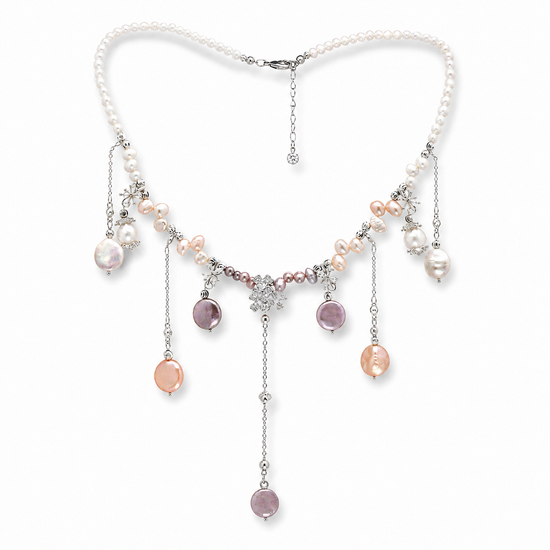 Perles en Fête Pearl Necklace – Confetti by NINEMOO – product image