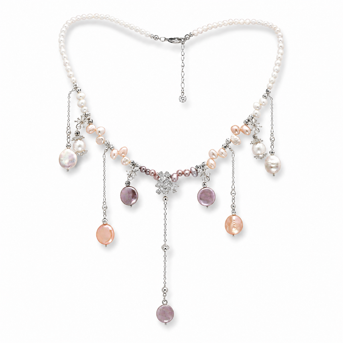Perles en Fête Pearl Necklace – Confetti by NINEMOO – product image