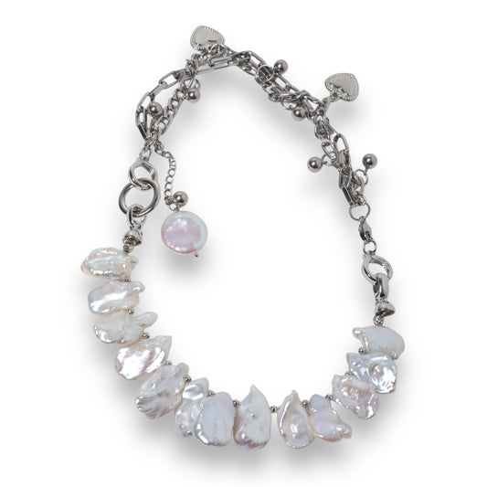 Petal Pearl Symphony Necklace/Bracelet by NINEMOO – product image