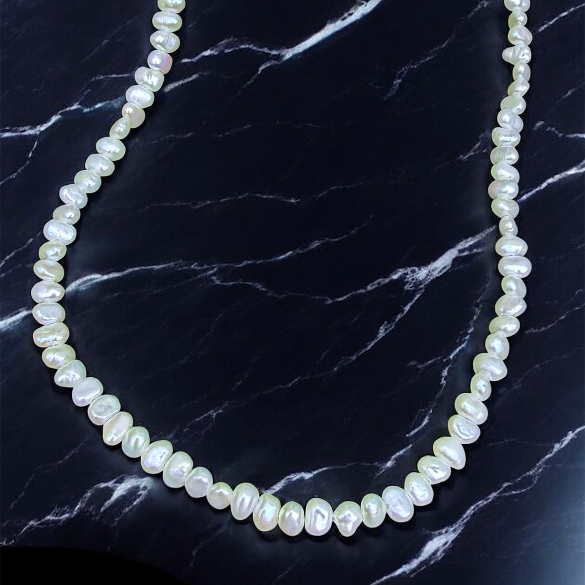 Petite Pearl Hues Necklace by NINEMOO – product view 7