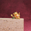 Pink Aurelia Squirrel Brooch by NINEMOO – alternate view