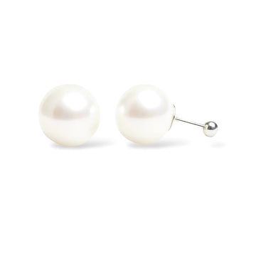 Pure Orb Pearl Studs Earrings by NINEMOO – product image
