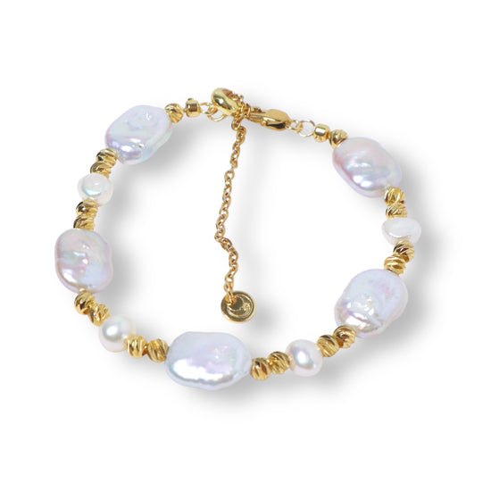 Rectangular Freshwater Pearl Bracelet by NINEMOO – product image