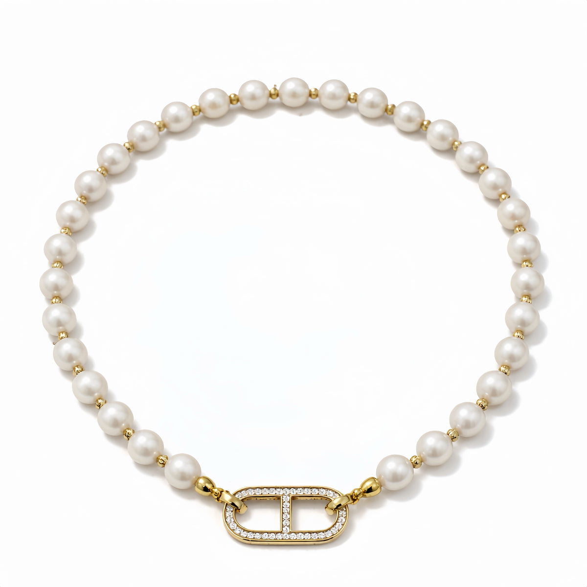 Rive Blanche Freshwater Pearl Necklace by NINEMOO – product image