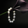 Royal Blue Iris Baroque Pearl Bracelet by NINEMOO – alternate view