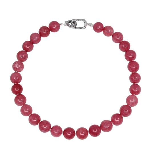 Royal Red Jasper Cascade Necklace by NINEMOO – product image