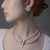 Sakura Bloom Pearl Jewellery Set by NINEMOO – product image