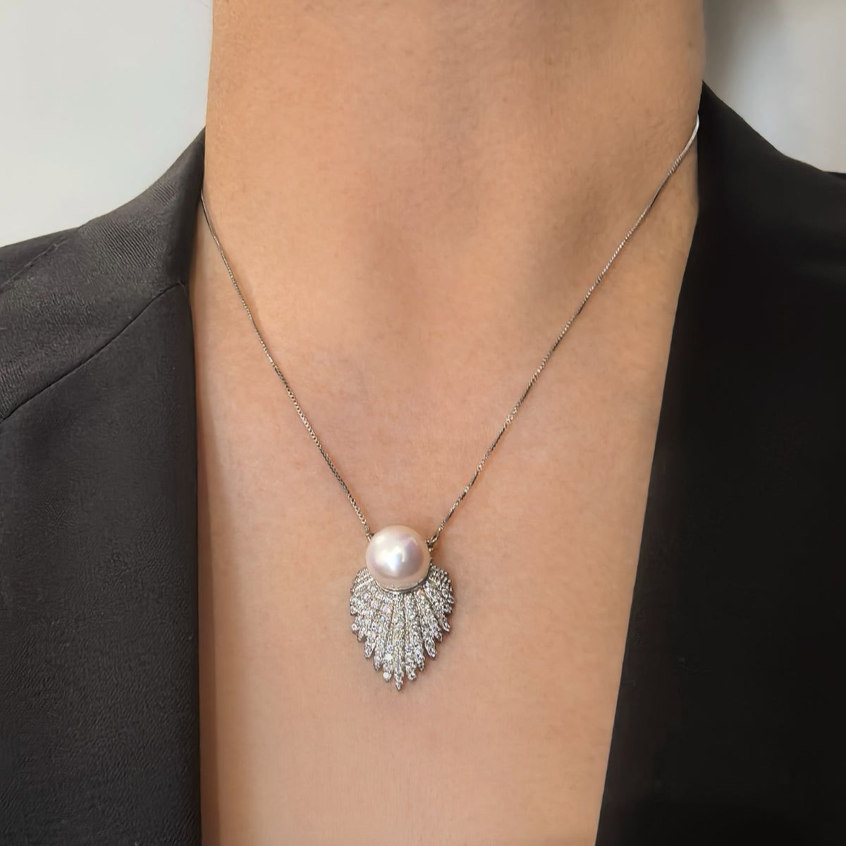 Seraphina Pendant Necklace by NINEMOO – detail view