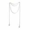 Serenade Long Pearl Rope Necklace by NINEMOO – product image