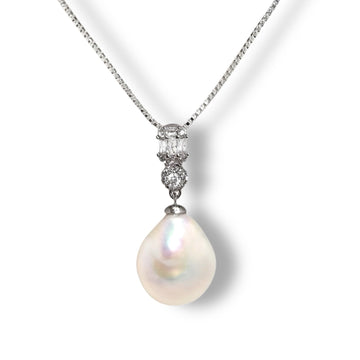 Shining Baroque Pearl Necklace by NINEMOO – product image